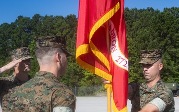 Marine Wing Support Squadron 272 change of command ceremony