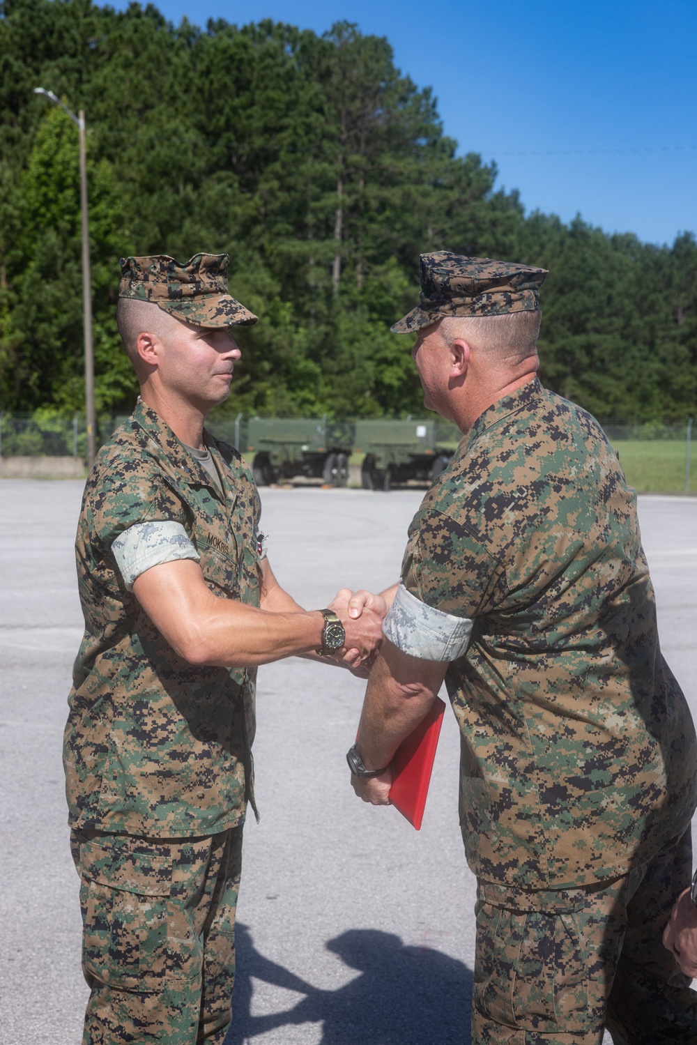 Marine Wing Support Squadron 272 Change of command ceremony