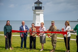 USACE Buffalo District Celebrates Completion of Vermilion West Pier Repair and Start of East Pier Repair