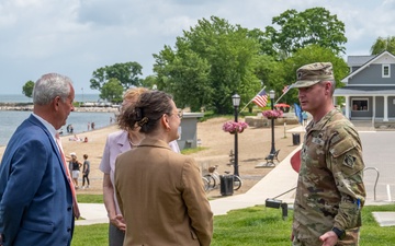 USACE Buffalo District Celebrates Completion of Vermilion West Pier Repair and Start of East Pier Repair