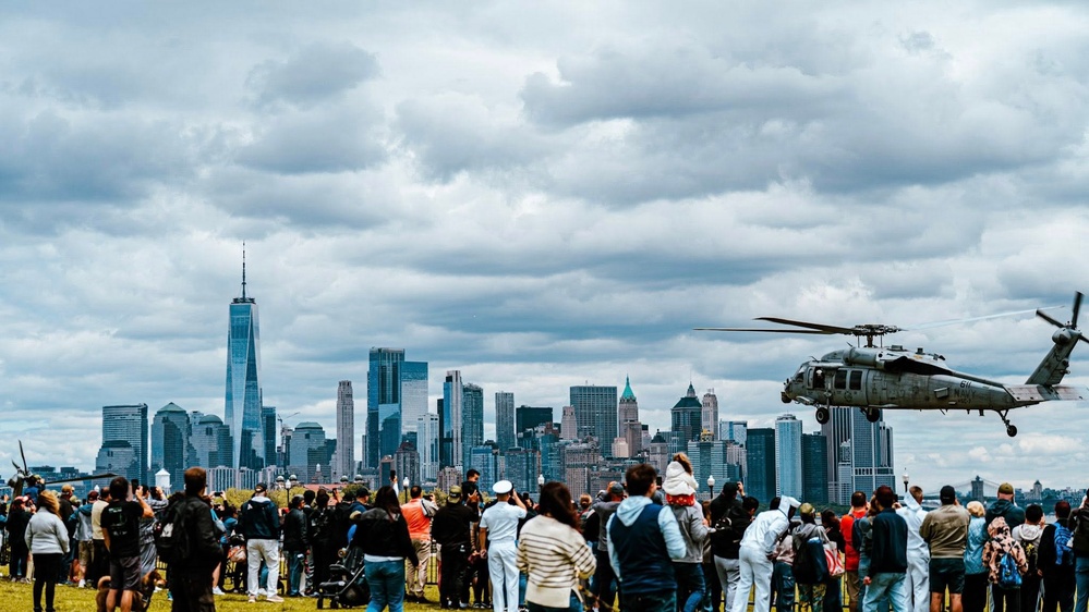 JTBB performs throughout NYC during Fleet Week