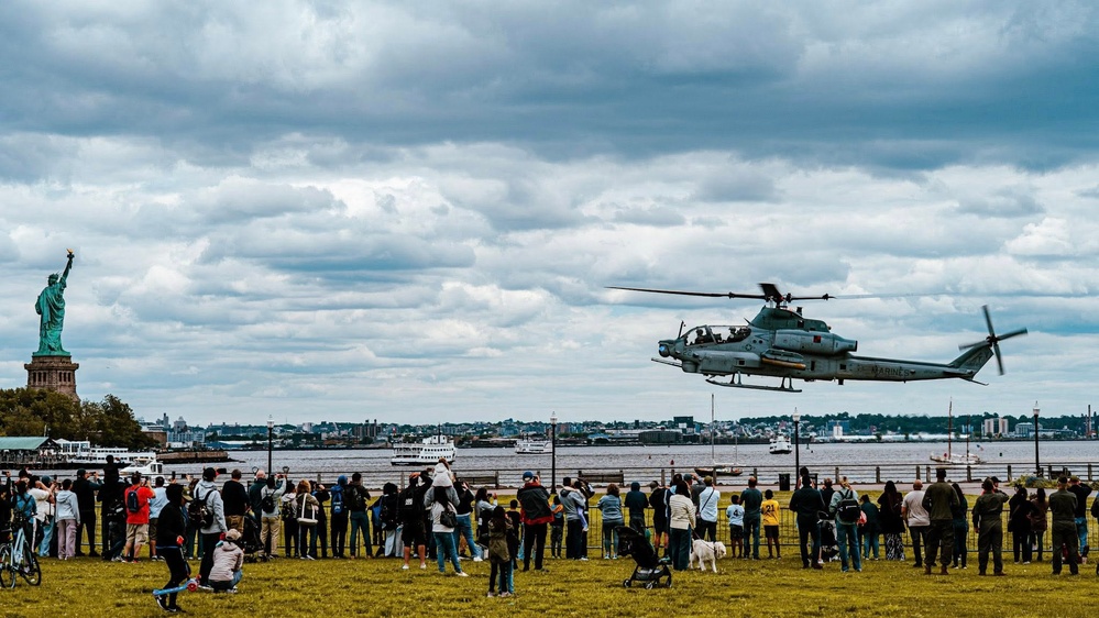 JTBB performs throughout NYC during Fleet Week