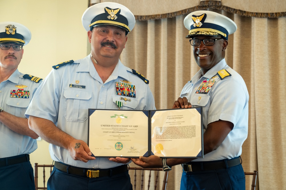 U.S. Coast Guard Cutter Ida Lewis Crew Recognition Ceremony