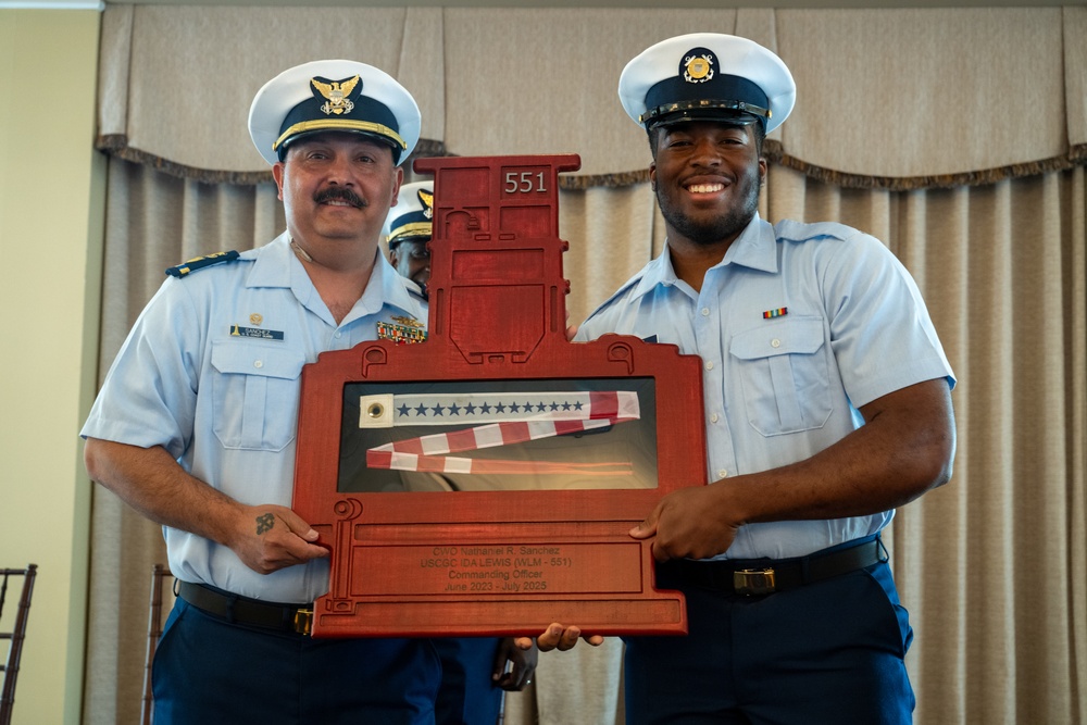 U.S. Coast Guard Cutter Ida Lewis Crew Recognition Ceremony