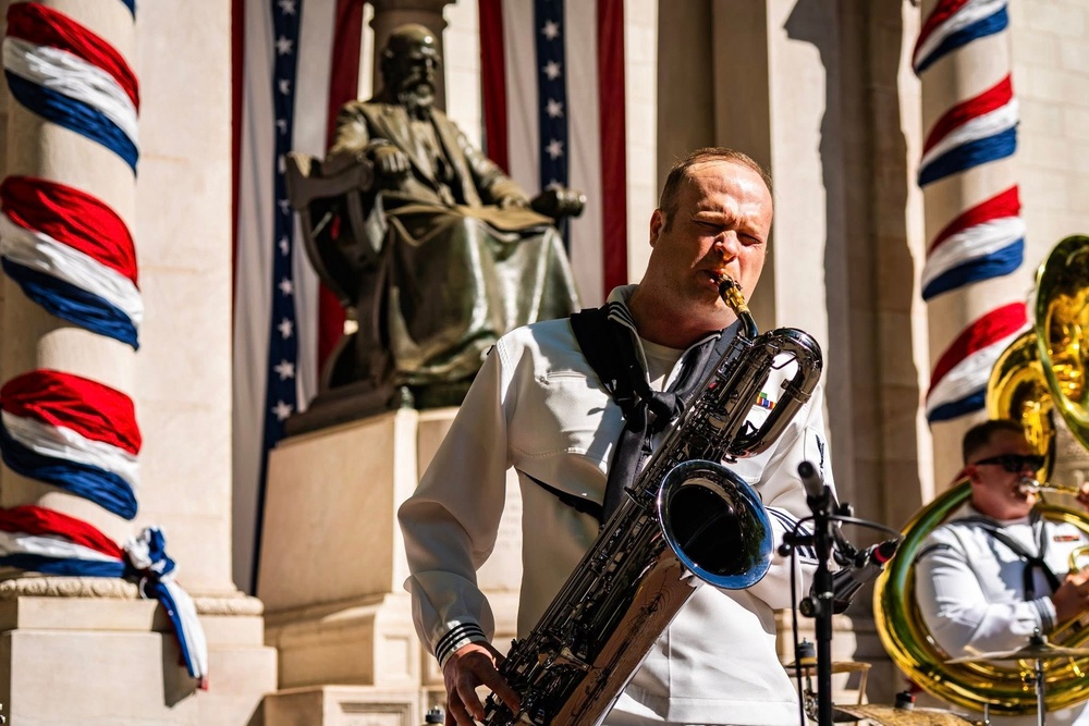 JTBB performs throughout NYC during Fleet Week