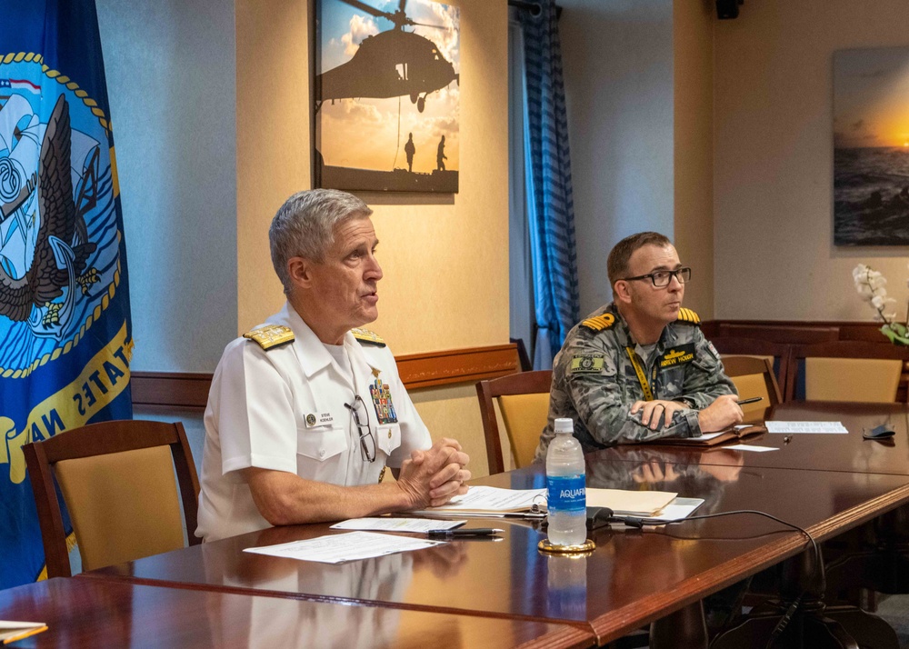 Adm. Steve Koehler, commander, U.S. Pacific Fleet, hosts virtual Key Leader Engagement
