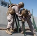 U.S. Marines emplace new wire obstacle near San Ysidro port of entry