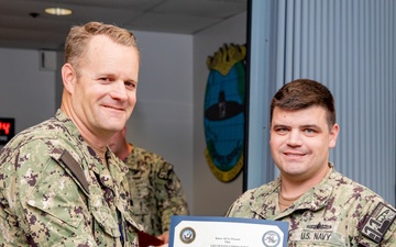 Commander, Submarine Squadron 11 Awards-At-Quarters