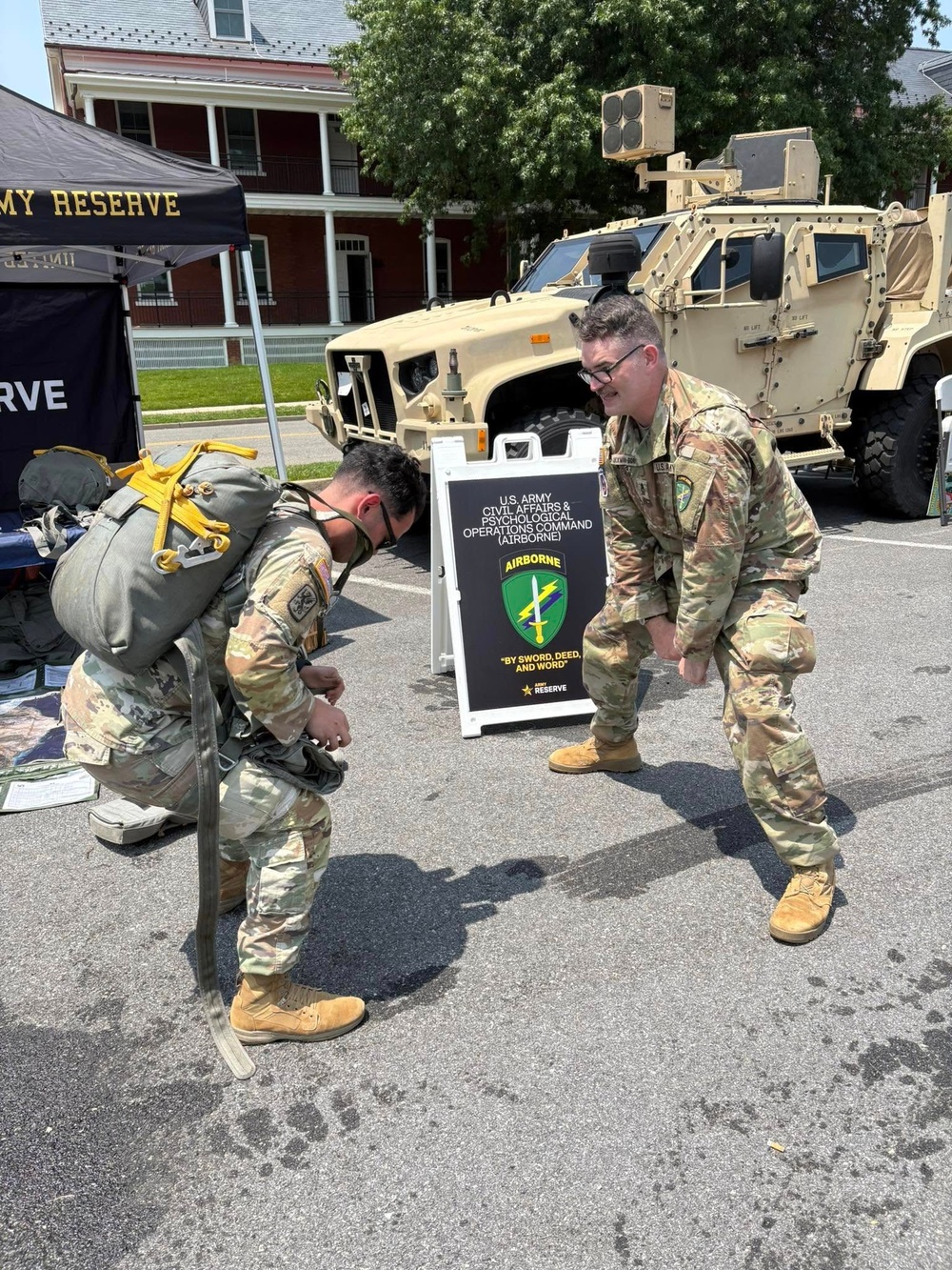 413th Chemical Company Participates in Twilight Tattoo 2025