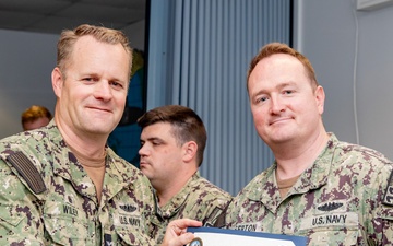 Commander, Submarine Squadron 11 Awards-At-Quarters