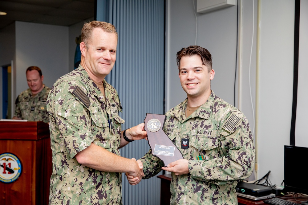 Commander, Submarine Squadron 11 Awards-At-Quarters