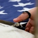 Flag retirement ceremony at the Betsy Ross House