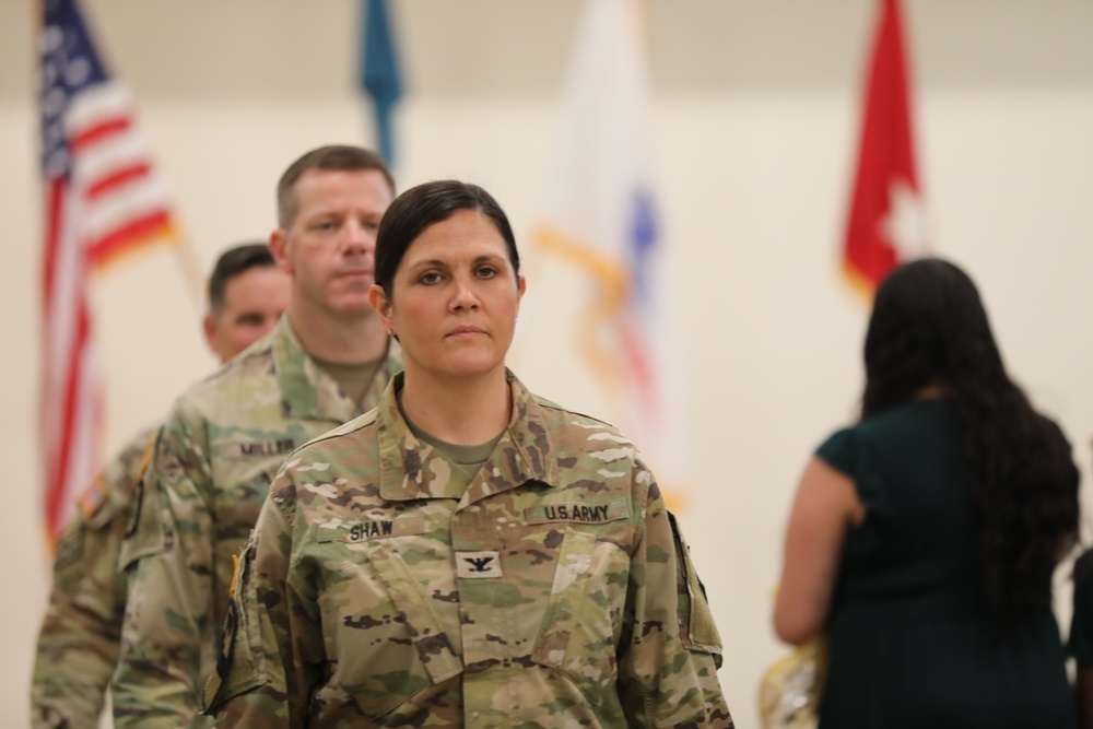 Col. Shaw Relinquishes Command of the CMU