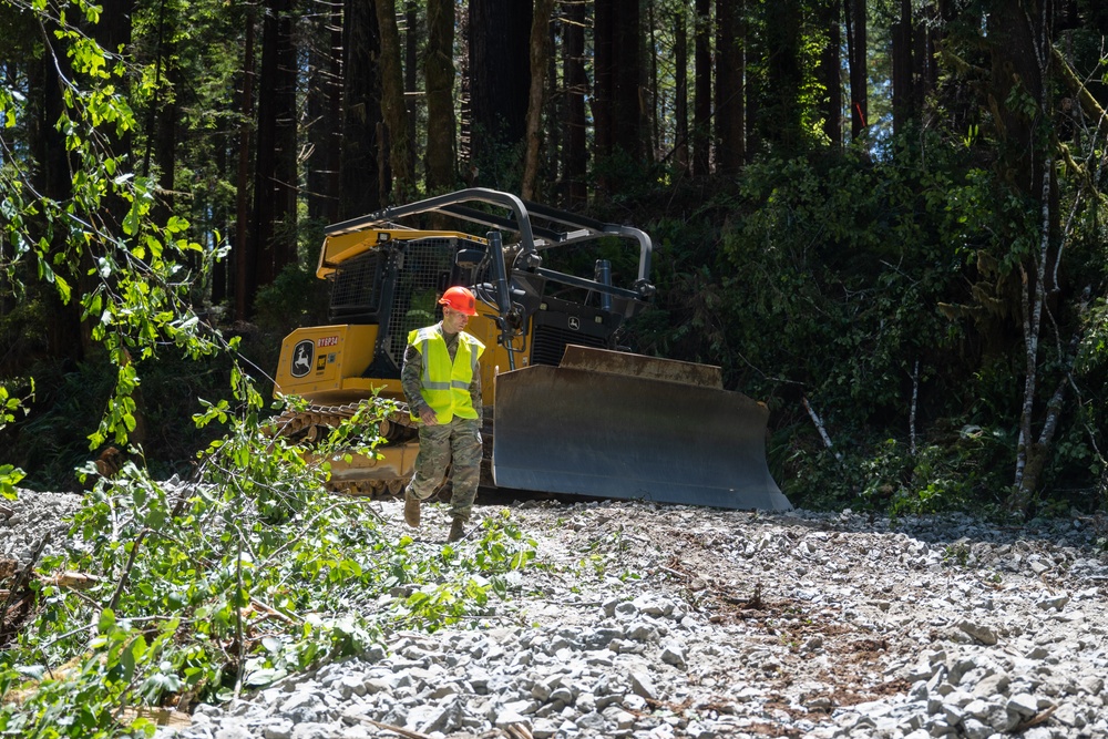124th CES contribute to Redwoods Rising through IRT