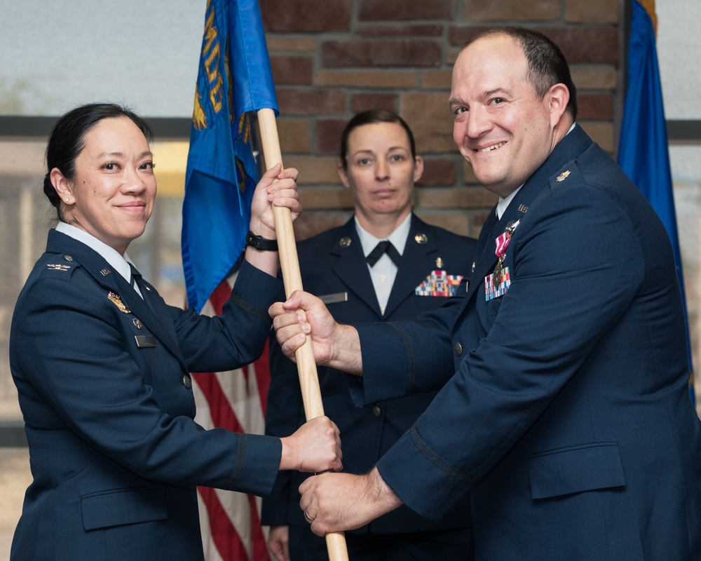 49th Operational Medical Readiness Squadron Change of Command