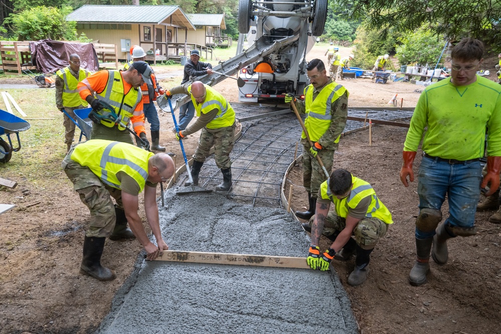 124th CES contribute to Redwoods Rising through IRT
