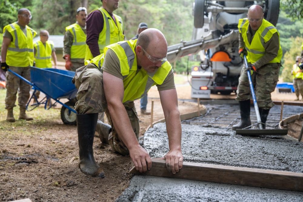 124th CES contribute to Redwoods Rising through IRT