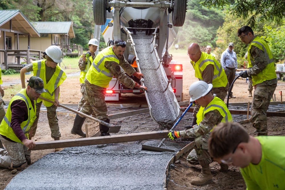 124th CES contribute to Redwoods Rising through IRT