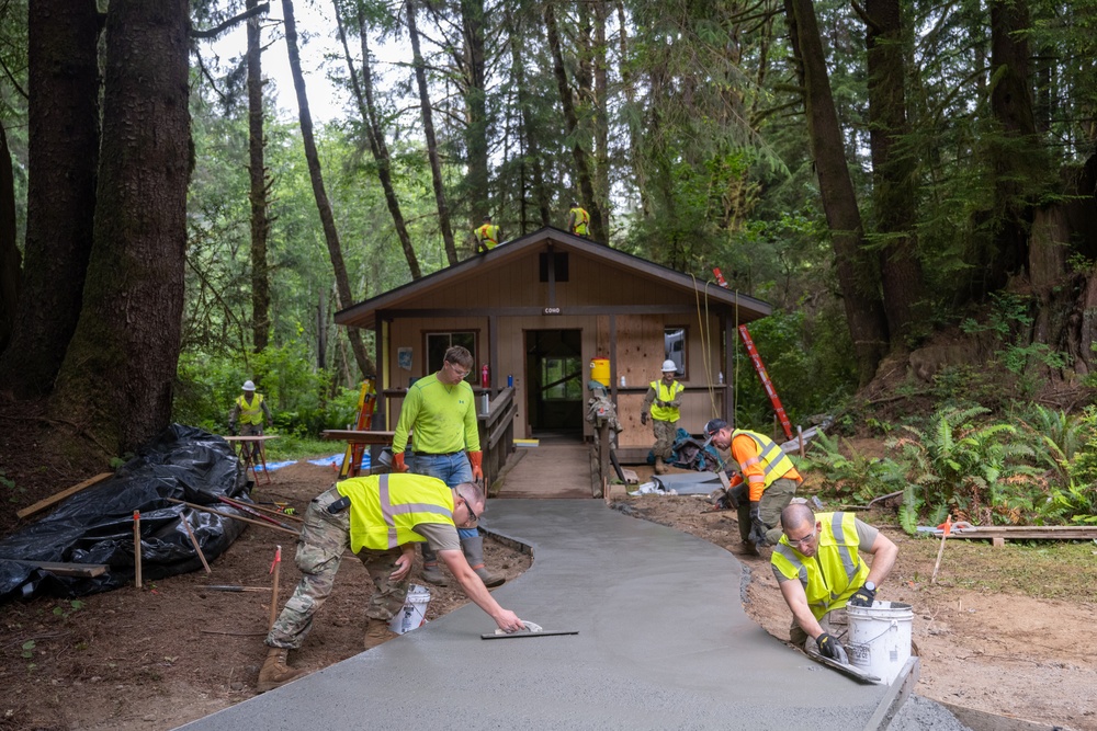 124th CES contribute to Redwoods Rising through IRT