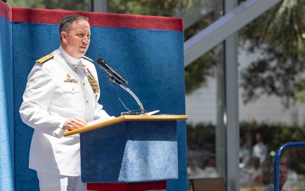 NETC Change of Command