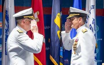 Naval Education and Training Command Holds Change of Command Ceremony