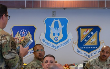AFRC command chief visits 310th SW, addresses Reserve transition concerns