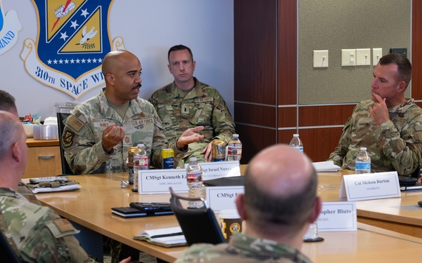 AFRC command chief visits 310th SW, addresses Reserve transition concerns