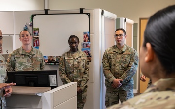 AFRC command chief visits 310th SW, addresses Reserve transition concerns