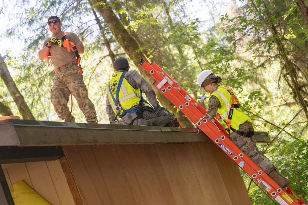 124th CES Aids Redwoods Rising Project Through IRT