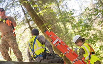 124th CES Aids Redwoods Rising Project Through IRT