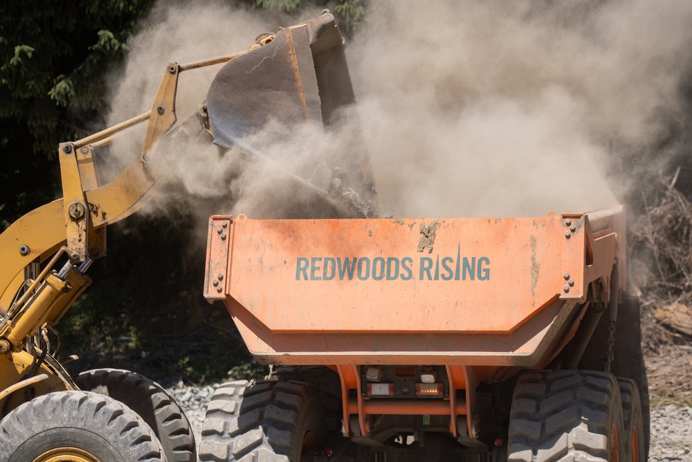 124th CES Aids Redwoods Rising Project Through IRT