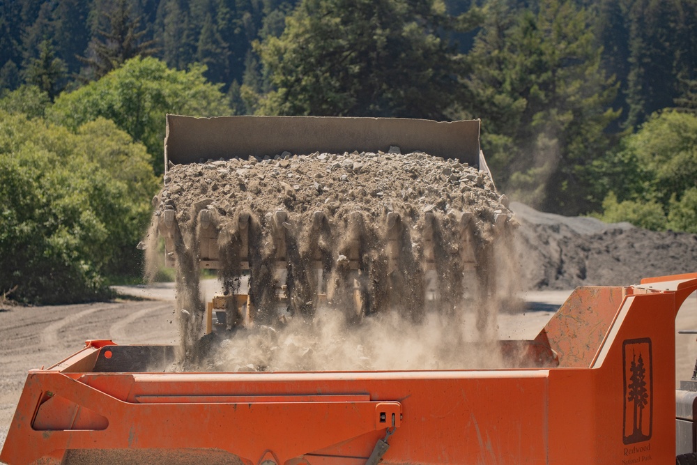 124th CES Aids Redwoods Rising Project Through IRT