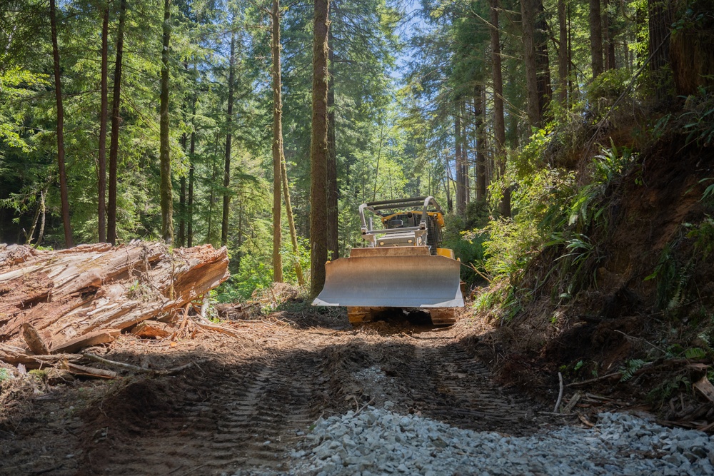 124th CES Aids Redwoods Rising Project Through IRT