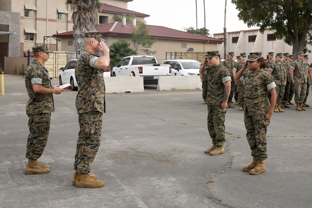 11th MEU Marines recognized for performance
