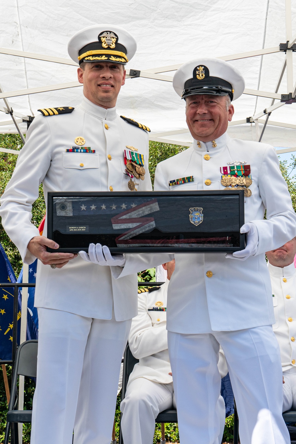 Cmdr. Nauta Assumes Command of USS Maine Blue Crew