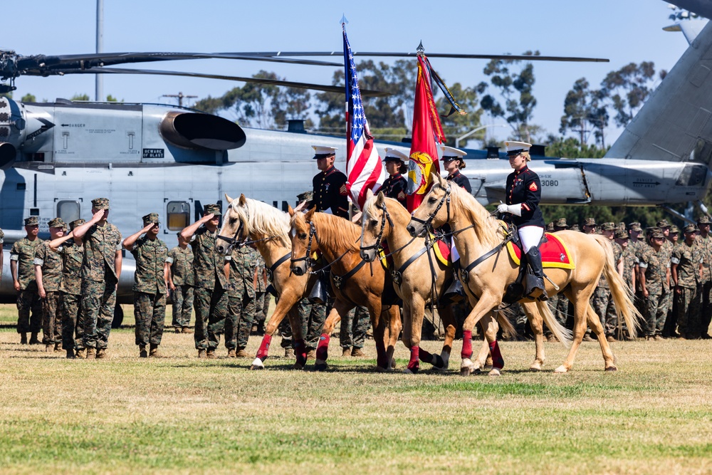 1st MLG Commanding General Change of Command Ceremony