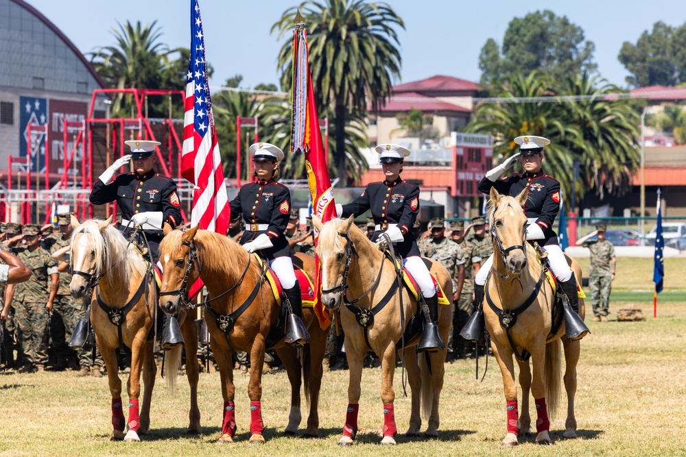 1st MLG Commanding General Change of Command Ceremony
