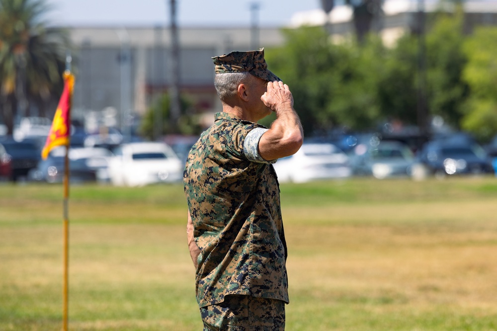 1st MLG Commanding General Change of Command Ceremony