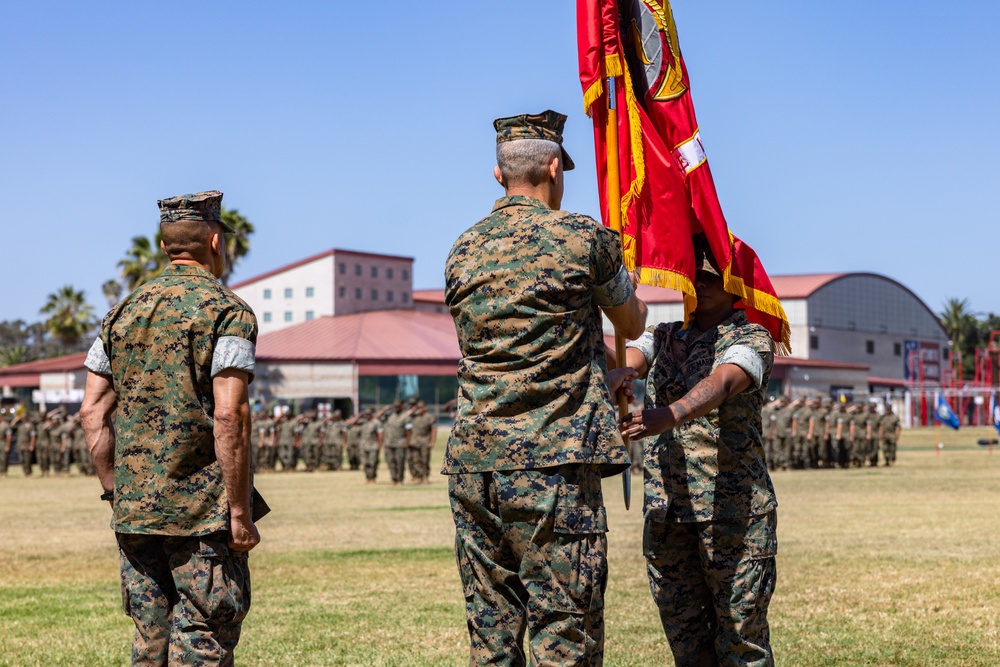 1st MLG Commanding General Change of Command Ceremony