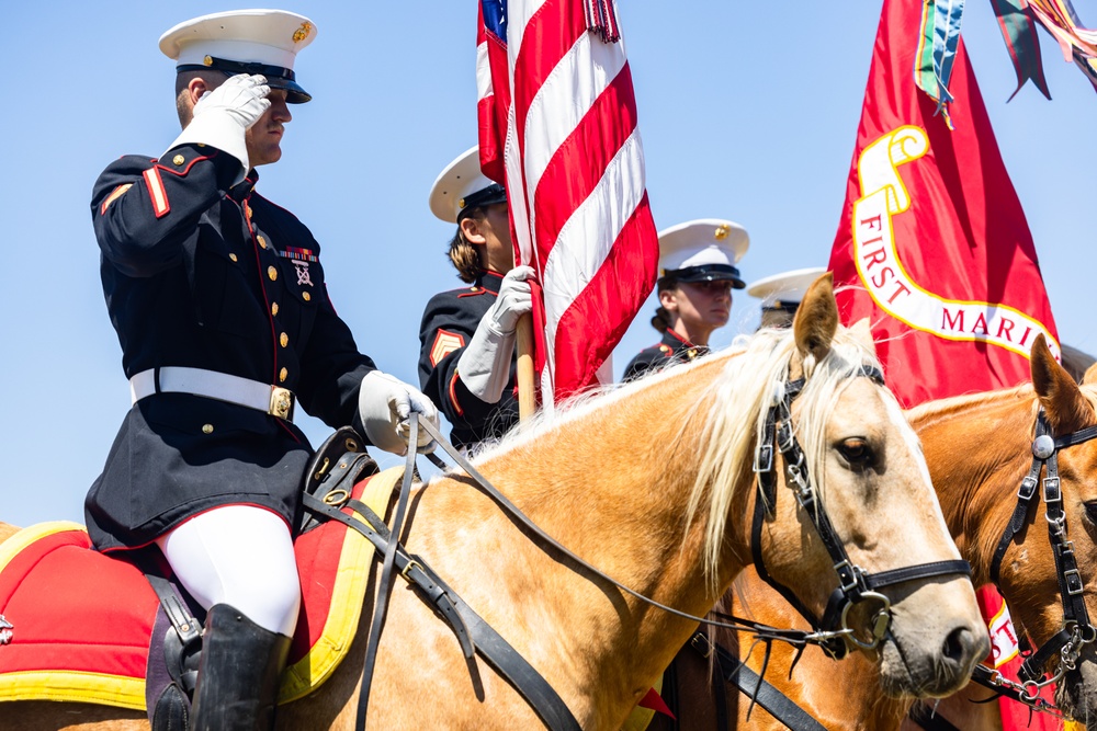 1st MLG Commanding General Change of Command Ceremony