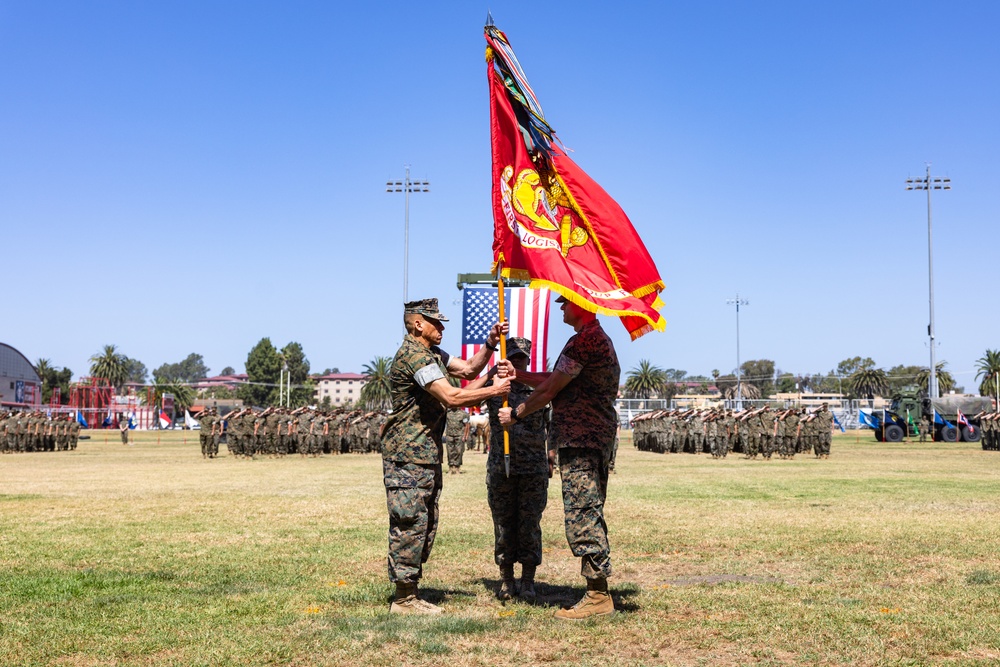 1st MLG Commanding General Change of Command Ceremony