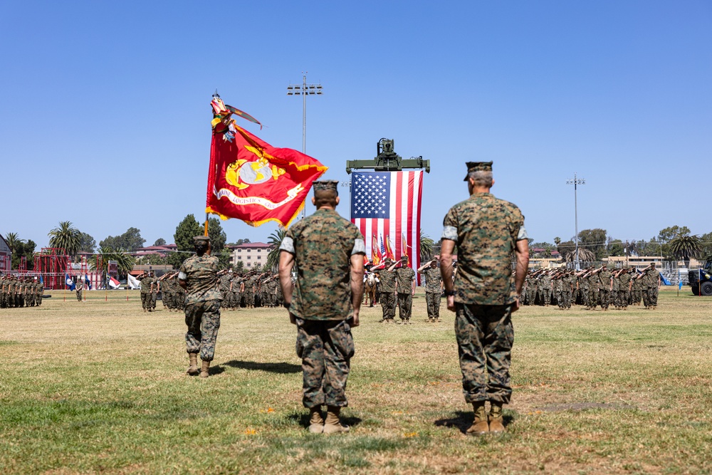 1st MLG Commanding General Change of Command Ceremony