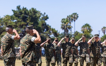 1st MLG Commanding General Change of Command Ceremony