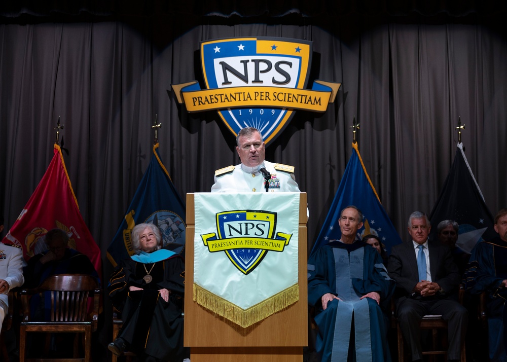 NPS Spring Graduates Challenged to Shape the Future of Warfare and Security