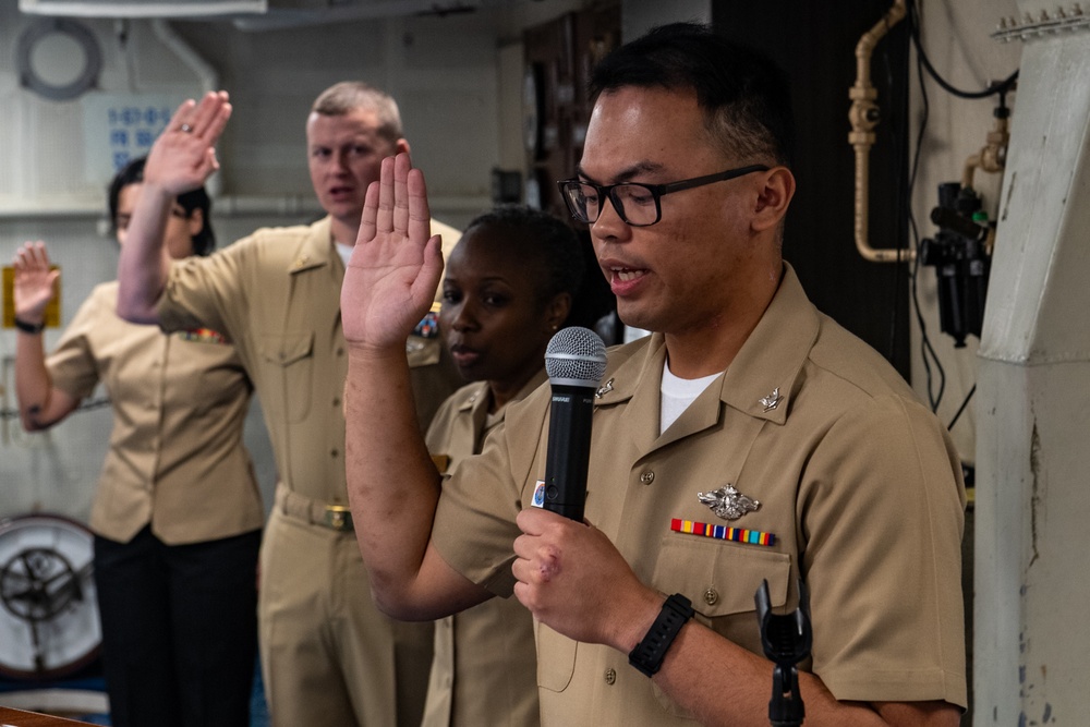 USS America (LHA 6) and 31st Marine Expeditionary Unit (MEU) Celebrate 127th Hospital Corpsman Birthday