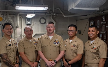 USS America (LHA 6) and 31st Marine Expeditionary Unit (MEU) Celebrate 127th Hospital Corpsman Birthday