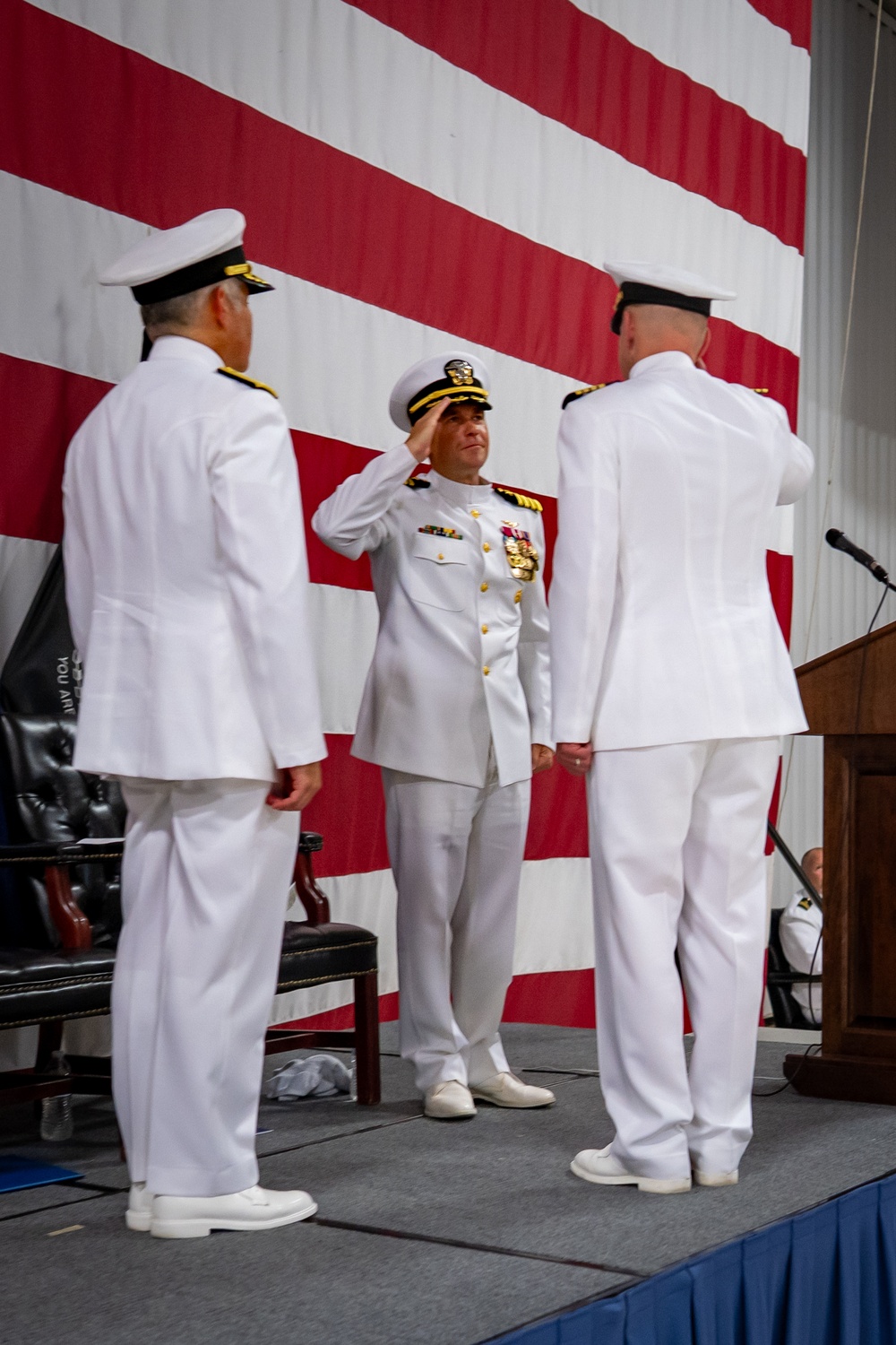 Carrier Air Wing Three (CVM-3) Holds Change of Command Ceremony