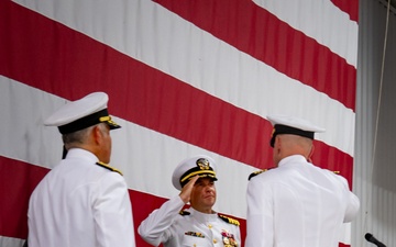 Carrier Air Wing Three (CVM-3) Holds Change of Command Ceremony