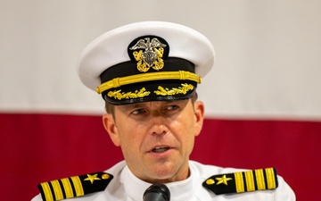 Carrier Air Wing Three (CVM-3) Holds Change of Command Ceremony