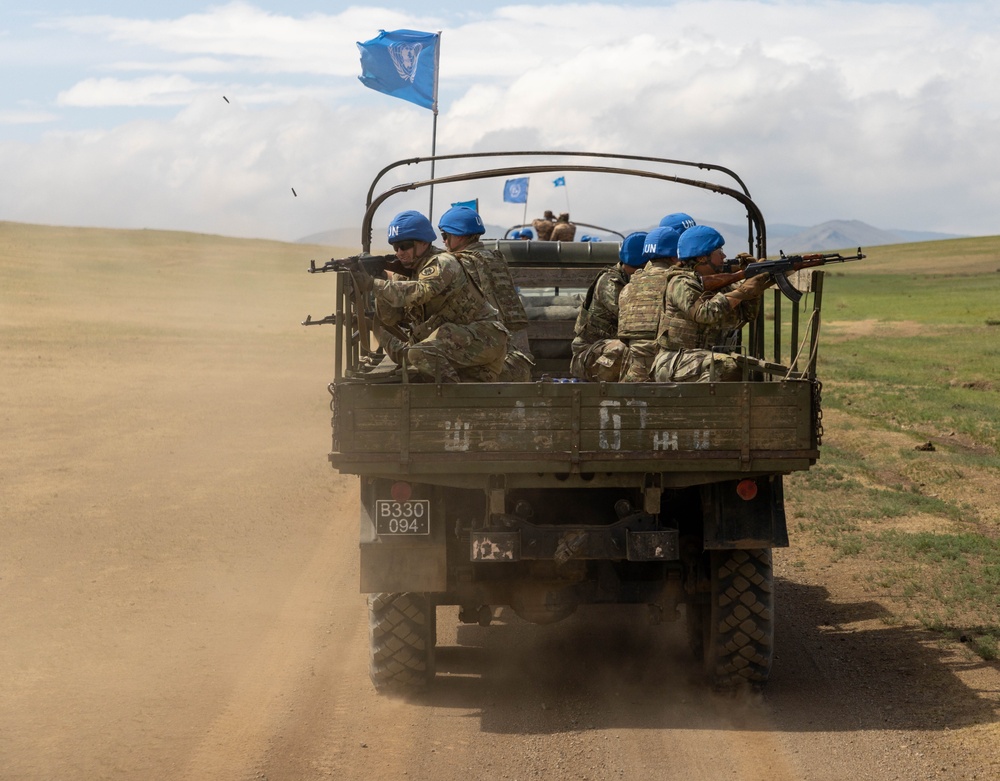 [Khaan Quest 2025] U.N. Convoy Operations Training